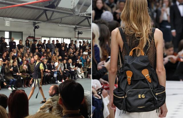 catwalk Londen Fashion Week